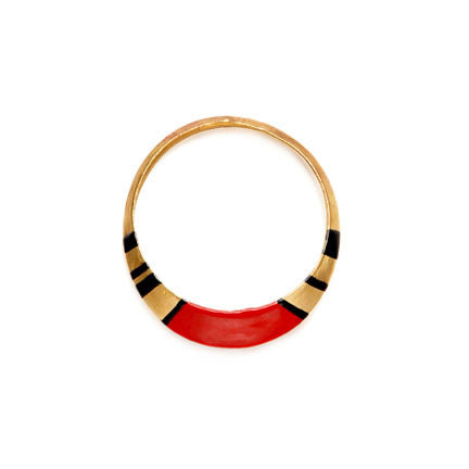 Enameled TALON BANGLE