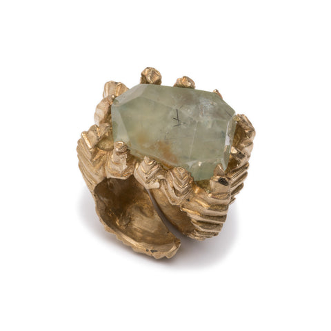 DECO PREHNITE RING