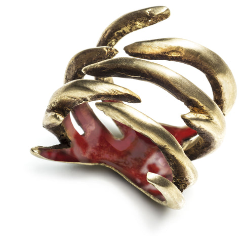 ENAMELED ANTLER