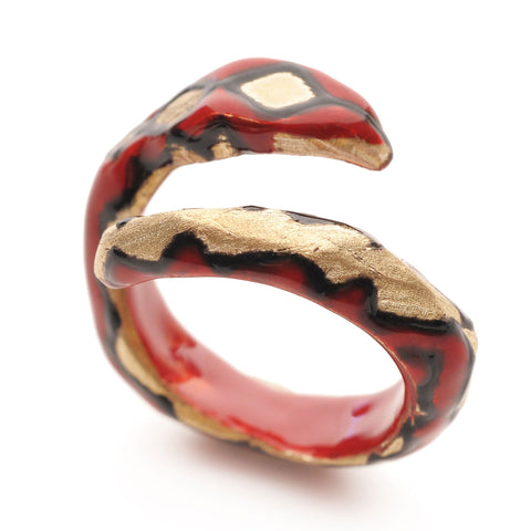 Enameled ANGULAR SNAKE